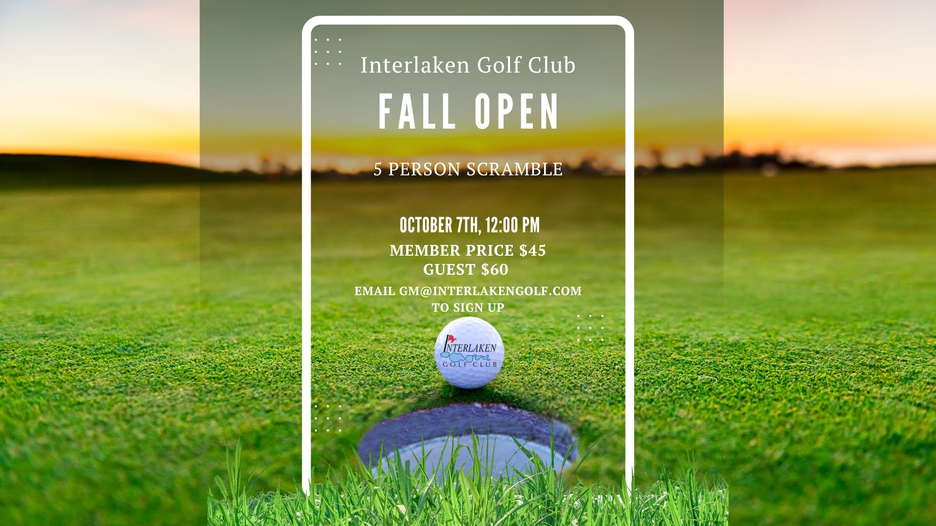 Fall Open